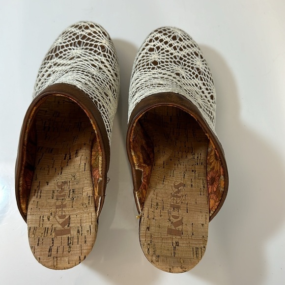Korks Nora Crochet Clog Size 9 - Picture 8 of 13